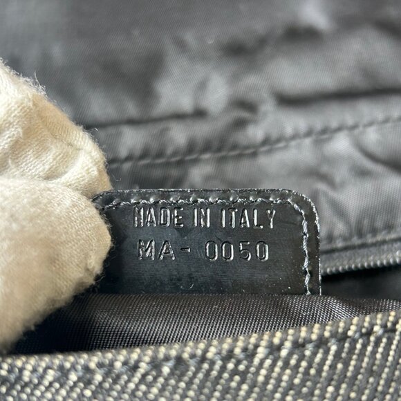 Dior CANVAS Embellished Denim Malice Dark Grey - Picture 9 of 12